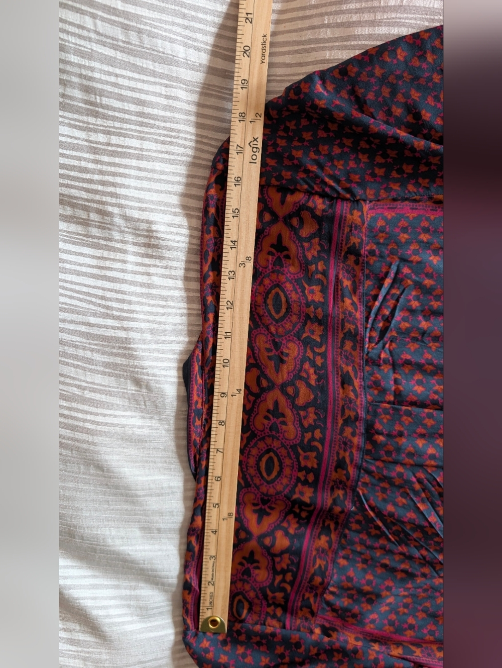 FREE PEOPLE Meadow Mod Mini Dress Moody Combo, Long Sleeve, Size L - Picture 15 of 15